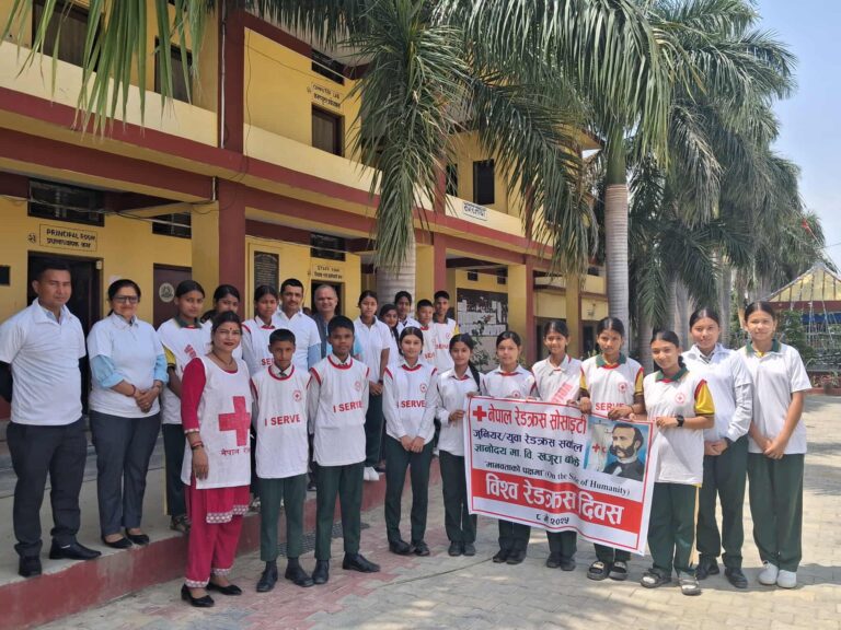 बिभिन्न कार्यक्रम गरी विश्व रेडक्रस दिवस मनाइयो