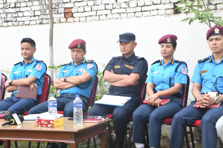 सुचना मैत्री जिप्रका बनाउने प्रतिवद्धता : बाँकेका प्रहरी प्रमुख घर्तीमगर