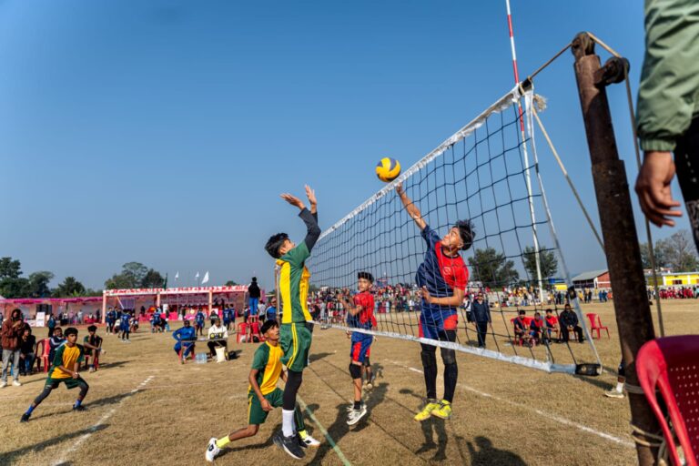 खजुरामा आठौं अन्तर विद्यालय मेयर रनिङ शिल्ड खेलकुद प्रतियोगिता सुरु