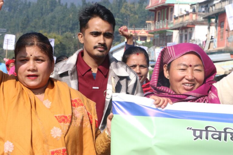सुर्खेतको लेकवेशीमा १६ दिने अभियानः हिंसाको अनुभव भए चुप नलाग्ने