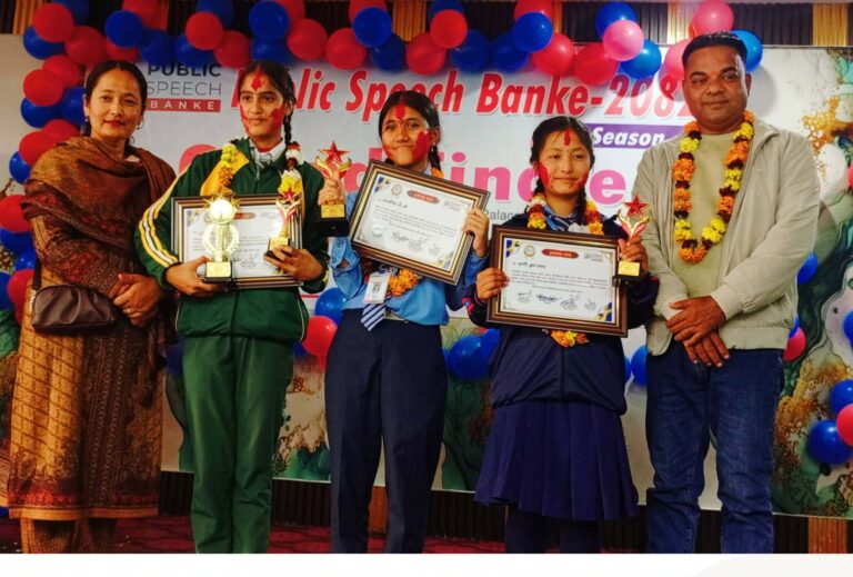 पब्लिक स्पिच बाँके सिजन ४ को उपाधी आशिकालाई
