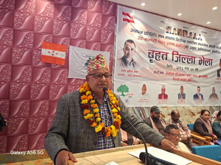 “म जनताको बीचमा रहँदै काम गर्ने नेता बन्न चाहन्छु” – नारायण प्रसाद गौडेल