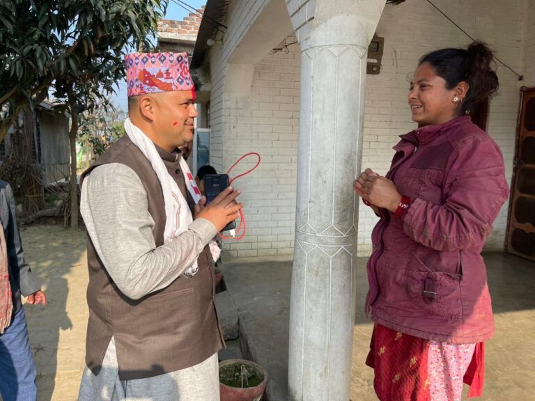 सुधान्शुलाई मतदाताले भने–“बदलिएको काँग्रेसलाई मत दिन्छौं”