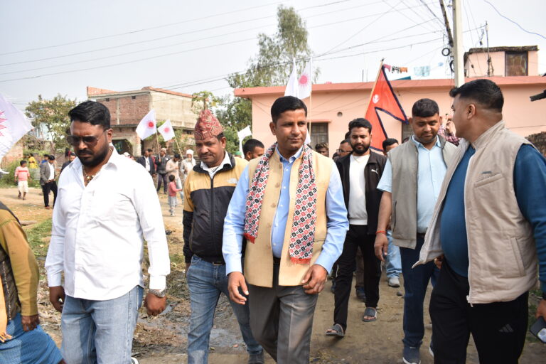 मतदाताका घरघर पुग्दै इश्तियाक राई, नवयुवाका लागि सकारात्मक अवसरहरू सृजना गर्ने दाबी
