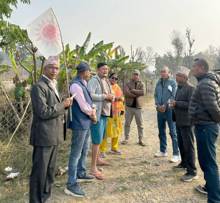 देश जलाउने होइन, देश बनाउने अभियान जारी छ : बाँके–१ उम्मेद्वार सूर्य ढकाल