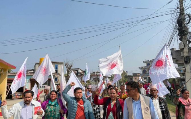 सूर्य ढकालको घरदैलो अभियानमा स्थानीयको उत्साहपूर्ण समर्थन