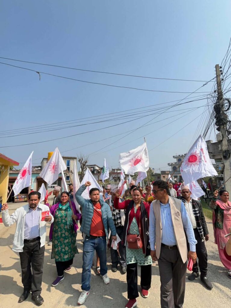 सूर्य ढकालको घरदैलो अभियानमा स्थानीयको उत्साहपूर्ण समर्थन