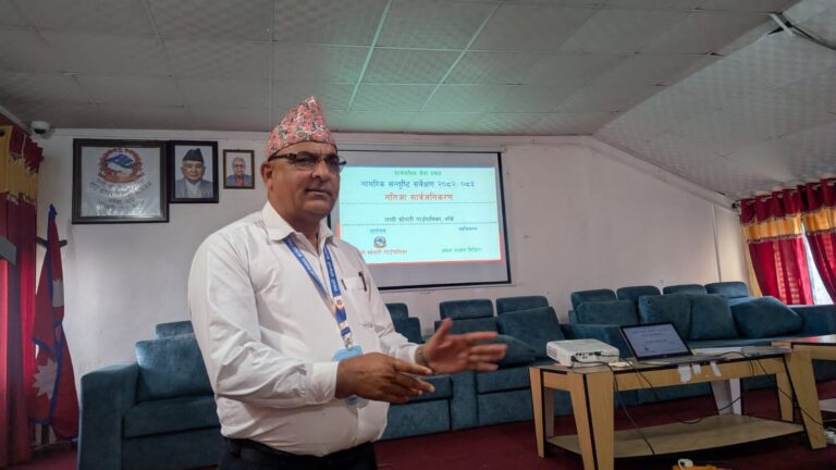 राप्ती सोनारी गाउँपालिकाको लैससास परिक्षण सम्पन्न