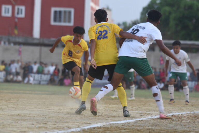 कोहलपुर गोल्डकप : आयोजक रेसिङ साहारा फाइलन प्रवेश
