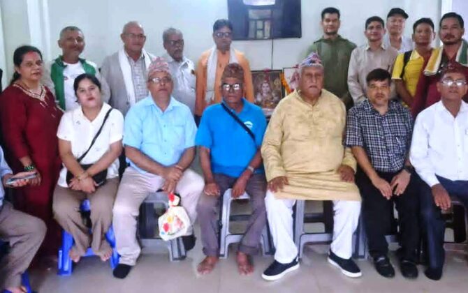 नेपाल दशनामी समाज बाँकेको सम्पर्क कार्यालयको उद्घाटन 