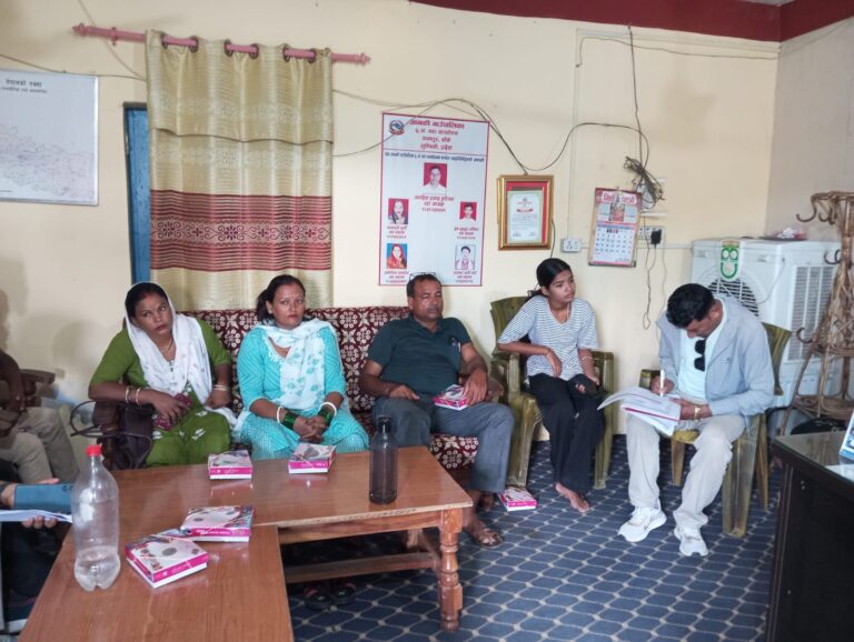 जानकी गाउँपालिका ६ मा वडास्तरिय बाल अधिकार समितिको बैठकमा महत्वपूर्ण निर्णय