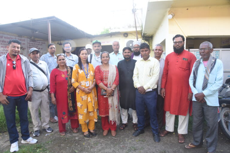 जानकी गाउँपालिकामा हातेमालो परियोजनाको स्थलगत कार्यक्षेत्रको सयुक्त अनुगमन सम्पन्न