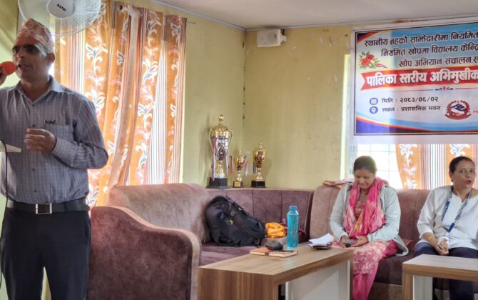 खजुरामा एच.पी.भी. खोपको शुभारम्भ, ८१७ लाई खोप लगाइने