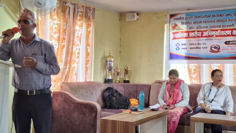 खजुरामा एच.पी.भी. खोपको शुभारम्भ, ८१७ लाई खोप लगाइने