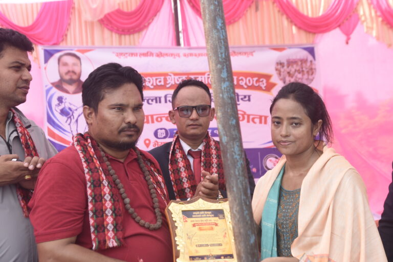 प्रथम केशव श्रेष्ठ स्मृति कप तेक्वान्दो प्रतियोगिता सूरु